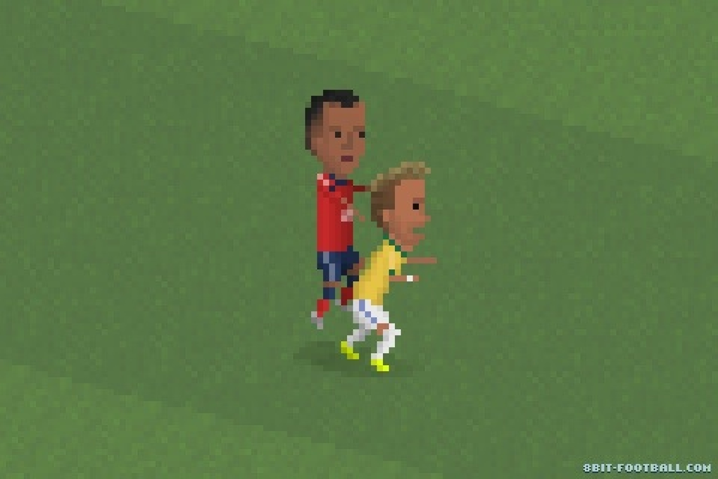 Neymar breaks a vertabrae