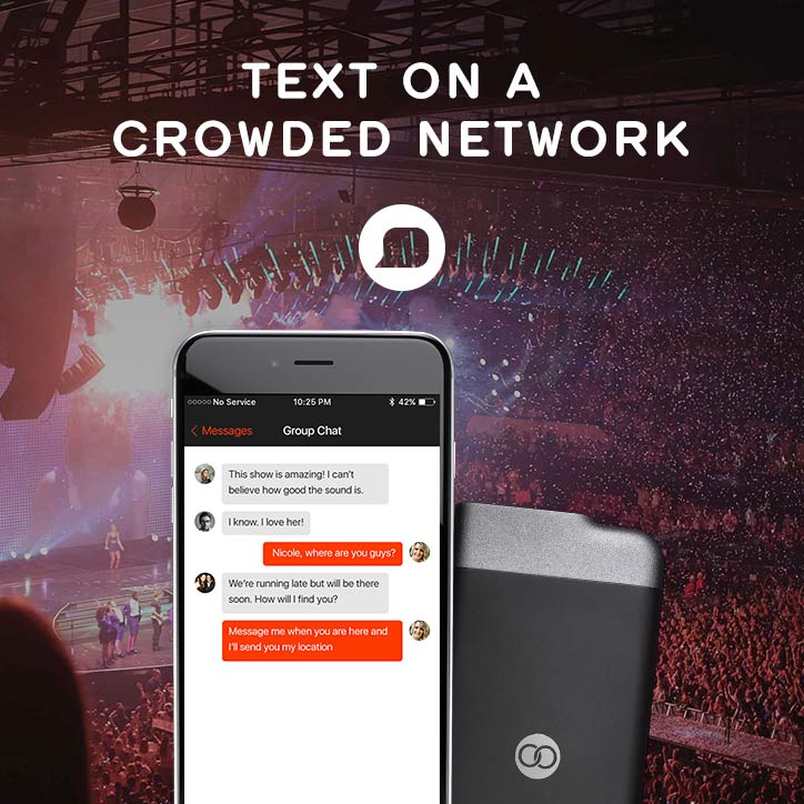 text-on-a-crowded-network